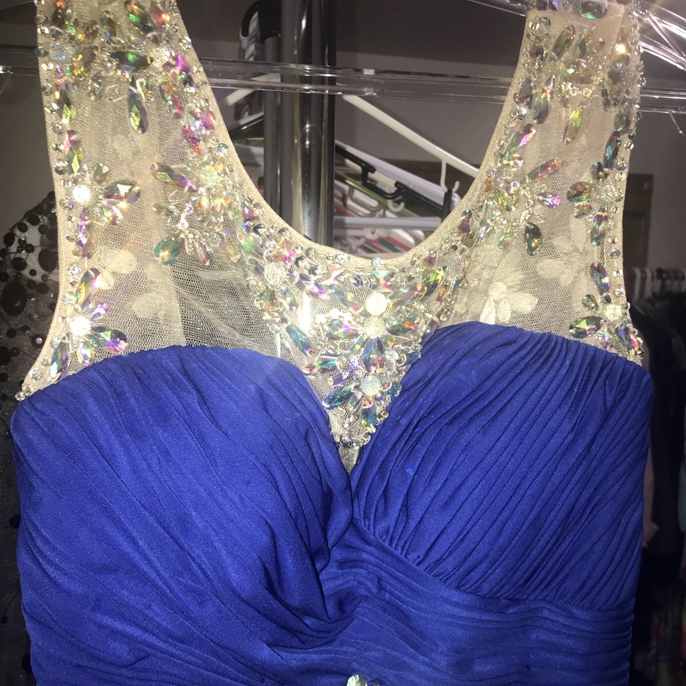Banging Blue Prom Dress BNWT Sz 6